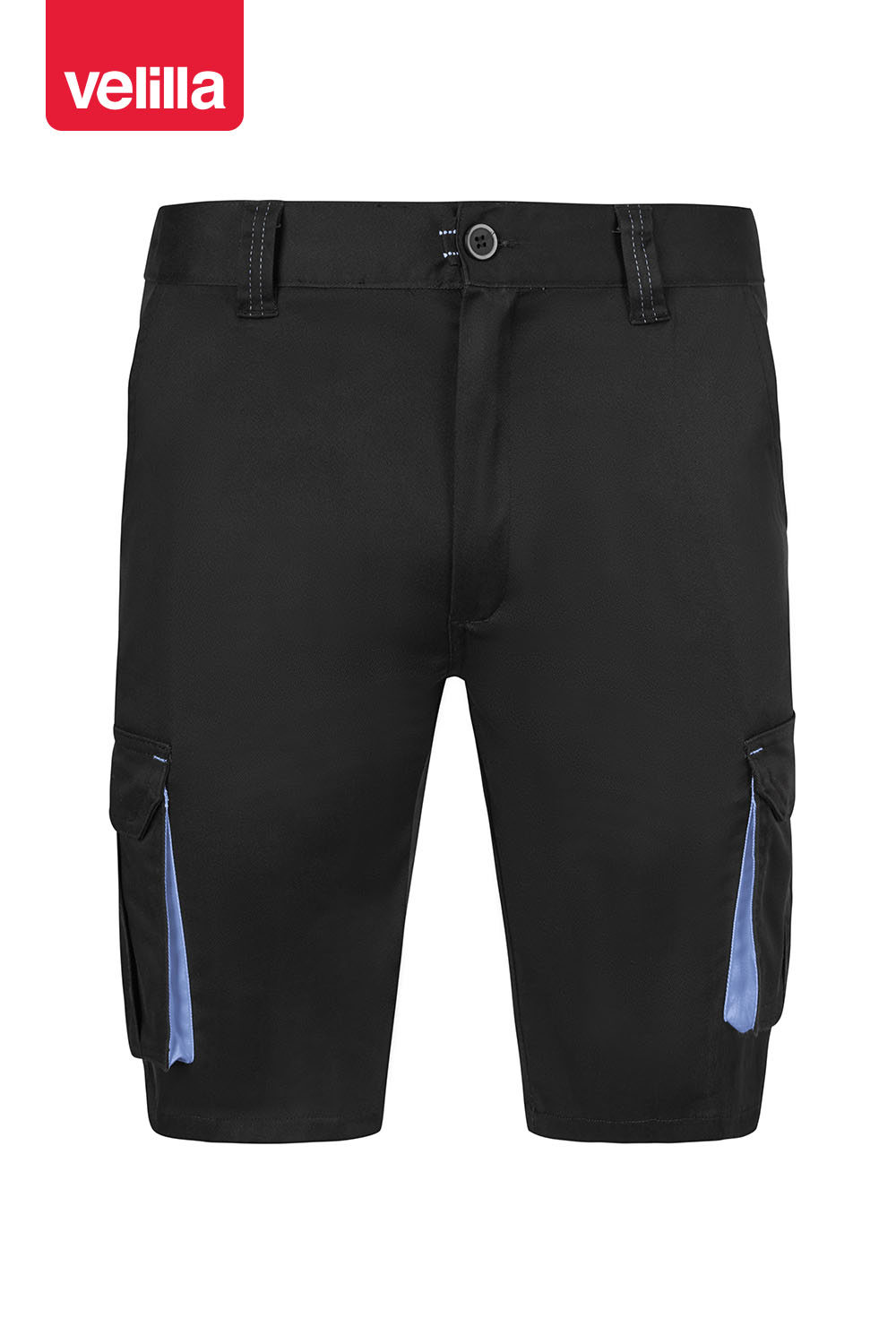 Bermudas stretch bicolor multibolsos