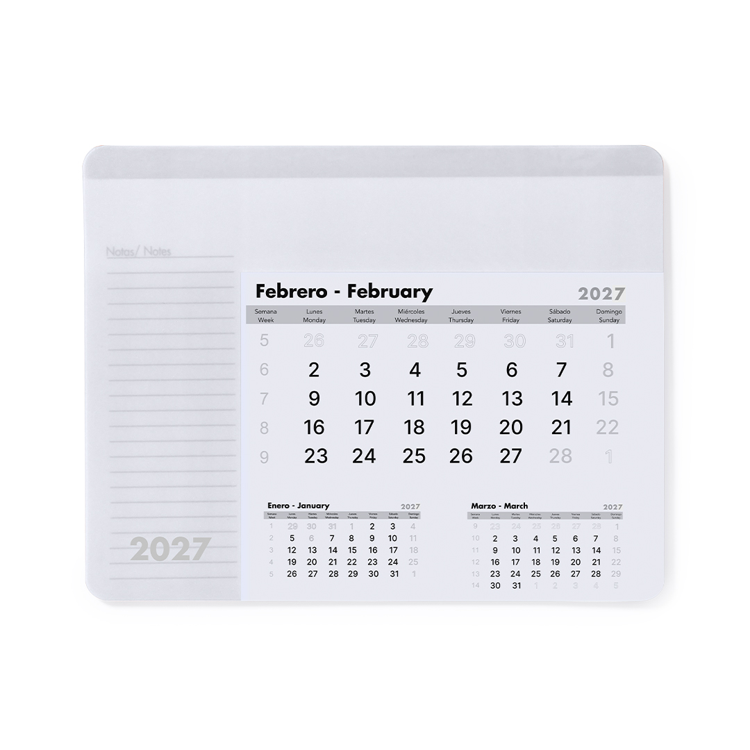 Tapete Rato Calendário Rendux