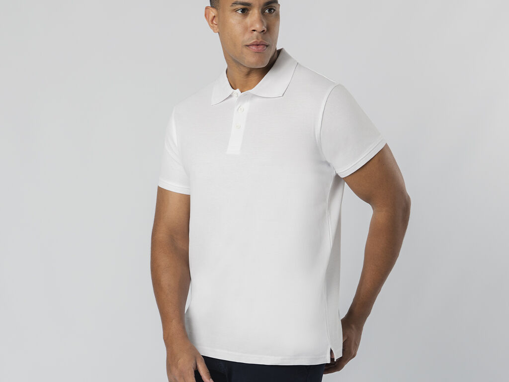 Polo Adulto Branco Chaplin