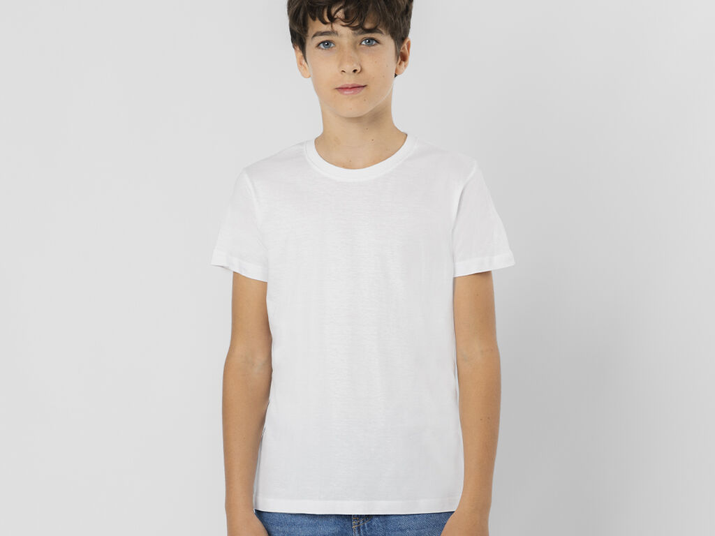 T-Shirt Criança Branca Epika